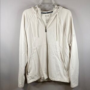 FLX Cream Hooded Jacket